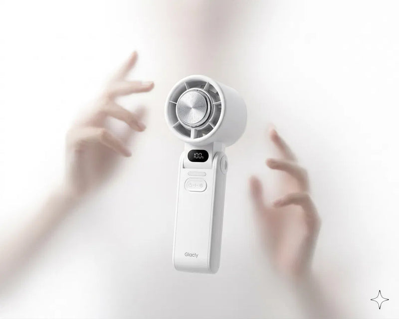 Glacly Pro - Mini Ventilateur Refroidissant Portable